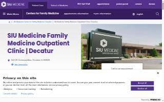 SIU Medicine Center for Family Medicine | Decatur website