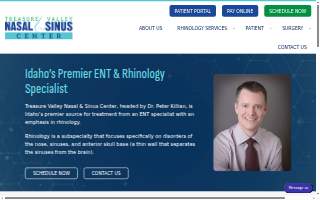 Treasure Valley Nasal & Sinus Center, PLLC website