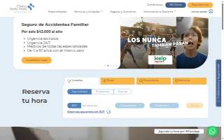 Clinica Santa Maria website