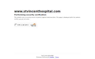 St. Vincent Medical Group website