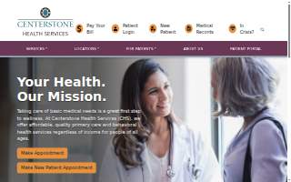 Centerstone Health Services website
