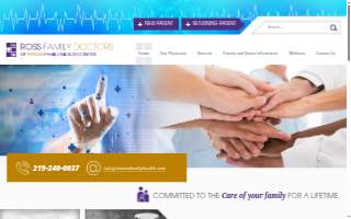 Ross Family Doctors of Tatum Family Health Center website
