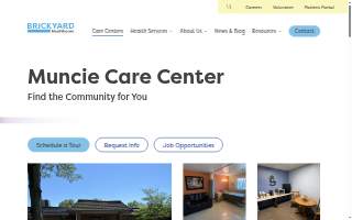 Brickyard Healthcare - Muncie Care Center website