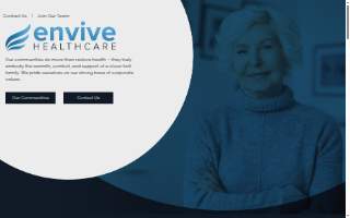 Envive Healthcare of Anderson website