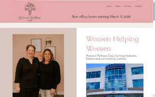Women's Wellness Clinic website