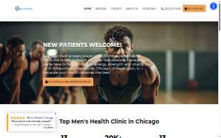 Men's Health Chicago website