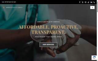 American Health Center Ltd website