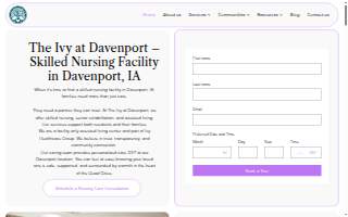 The Ivy at Davenport website