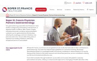 Roper St. Francis Physician Partners Gastroenterology of Charleston website
