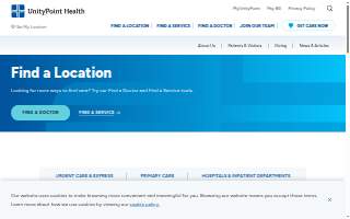 UnityPoint Clinic - Family Medicine website