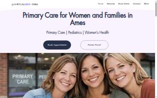 VirtualMed Iowa - Pediatrics & Women's Health website