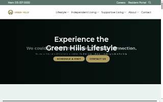 Green Hills Health Care Center website