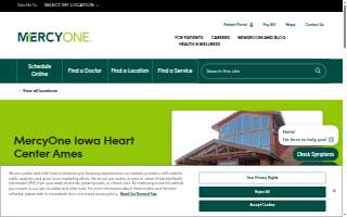 MercyOne Iowa Heart Center Ames website