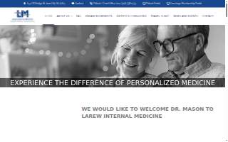 Larew Internal Medicine website