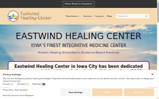 Eastwind Healing Center website