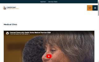 Crescent Community Health Center - Medical Clinic website