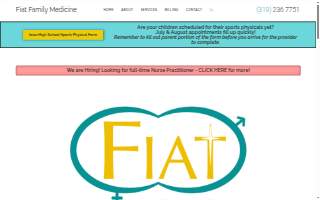 Fiat Family Medicine website