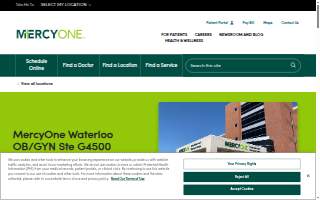 MercyOne Waterloo OB/GYN Ste G4500 website