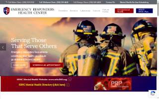 Emergency Responders Health Center website