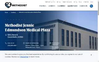 Methodist Jennie Edmundson Medical Plaza website