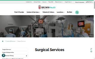 Univesity Surgical Associates Medical Office Center website