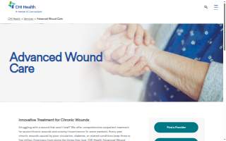 CHI Health Advanced Wound Care (Mercy) website
