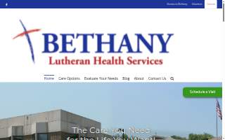 Bethany Lutheran Health Services website