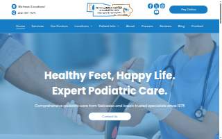 Foot and Ankle Center of Nebraska and Iowa website