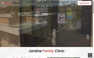 GraceMed Jardine Family Clinic website