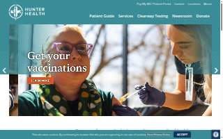 Hunter Health Brookside Clinic website