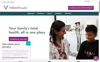 Vibrant Health Central website