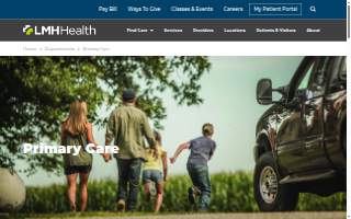 LMH Health Primary Care - Free State website