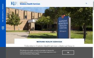 Watkins Health Services website