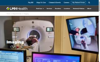 LMH Health Imaging Services website