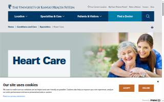 The University of Kansas Health System Cardiovascular Medicine and Cardiothoracic Surgery website