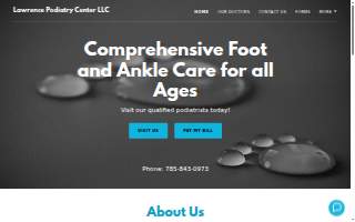 Lawrence Podiatry Center LLC website