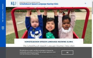 Schiefelbusch Speech-Language-Hearing Clinic website