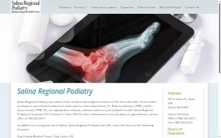 Salina Regional Podiatry website