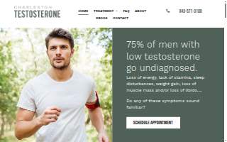 Charleston Testosterone website