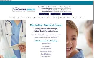 Manhattan Medical Group Primary Care website