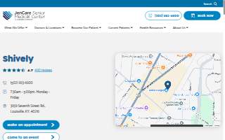 JenCare Senior Medical Center of Louisville website