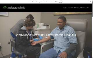 Refuge Clinic website
