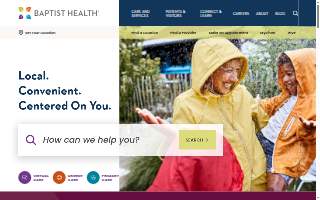 Baptist Healthcare Systems Inc. website