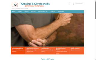 Arthritis & Osteoporosis Center Of Kentucky Pllc website