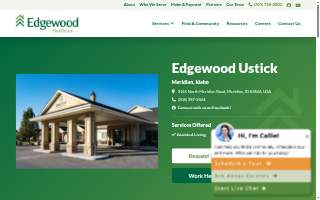 Edgewood Ustick website