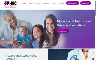 Primary Health Services Center website