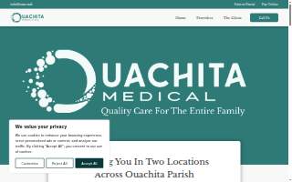 Ouachita Medical North Monroe website