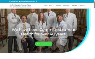 Family Doctor Clinic website