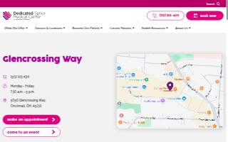 Dedicated Senior Medical Center of Cincinnati website