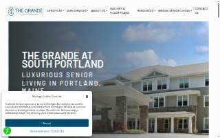 The Grande at South Portland website